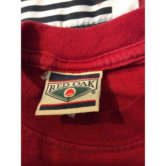 OLE Miss Boys Tshirt Short Sleeve Size L 14-16 Red - Picture 4 of 4